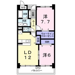 江戸橋駅 徒歩18分 2階の物件間取画像